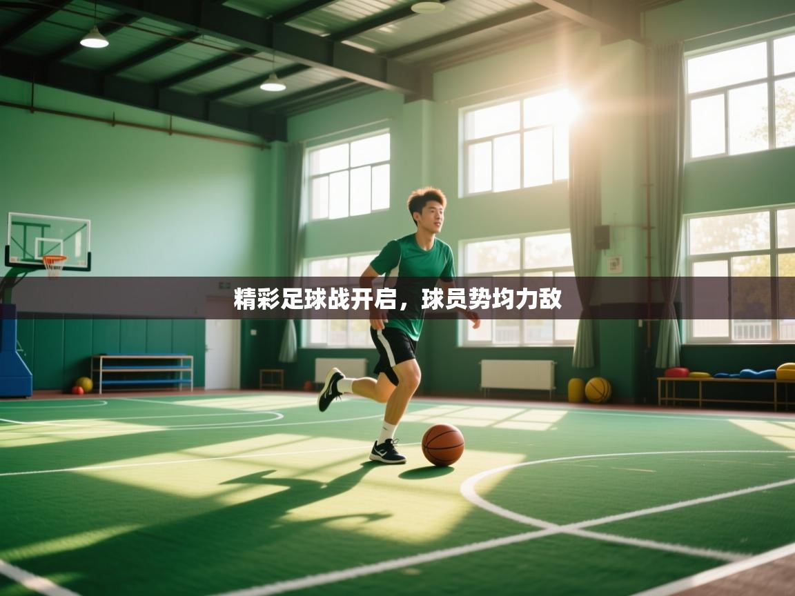 精彩足球战开启，球员势均力敌  第2张